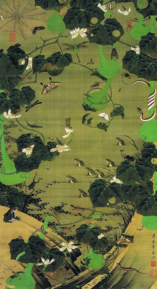 池辺群虫図(ちへんぐんちゅうず)